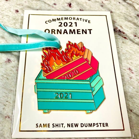 Pier 1 Other - Same shit new dumpster commemorative ornament